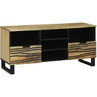 vidaXL : Meuble TV, 100 x 33 x 46 cm, bois composite, couleur naturelle