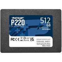 Patriot Memory Mémoire Patriot P220 512 Go 2,5" Serial ATA III