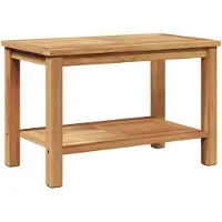 vidaXL Table basse marron 70 X 40 X 45 Cm Teck massif Lumarko !