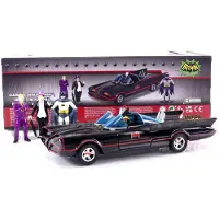 Jada Toys 1/24 - 33737bk - Batmobile Batmobile Deluxe With Figurine - 1966-Toys