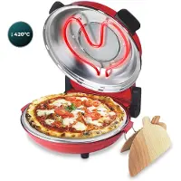 Cecotec Fun Pizza And Co Mamma Mia Vista Pizza Oven Rouge One Size / EU Plug 220V