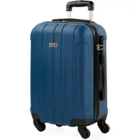 Itaca unisex. 771150-07 Valise de voyage rigide 4 roues bleue (OSFA), Casuel, ABS/Polycarbonate, Cabine