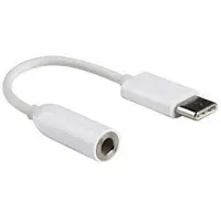 OEM Adaptateur HF/audio type C - Jack 3,5mm blanc