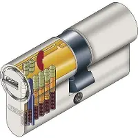 ABUS Cylindre varié débrayable nickelé - ec-s 40x50