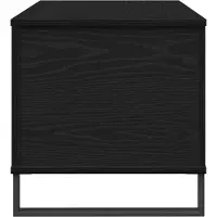 vidaXL Table basse en chêne noir 90X44.5X45 Cm Bois Lumarko