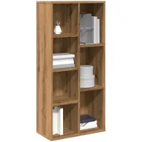 vidaXL Bibliothèque chêne artisanal 50x25x104 cm