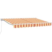 vidaXL Cadre d'auvent multicolore 350 x 200 cm