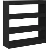 vidaXL Bibliothèque Chêne noir 100 x 30 x 103 cm Bois d'ingénierie