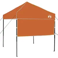 vidaXL , tente de pavillon, 194 x 194 x 251 cm, orange, tissu