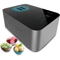 Cecotec Gelacy 1500 Compresseur pour sorbetière 1,5 L 150 W Noir
