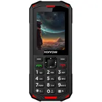 KONROW Stone Next (Téléphone Antichoc Certifié IP68 - 2.4'' - Hotspot Wifi - 4G - Double Sim ) Noir