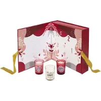 Home Deco Factory Coffret 5 bougies 5 jours pour une maman en or