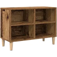 vidaXL Armoire TV vieux bois 69,5 x 30 x 50 cm Bois composite