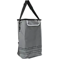 vidaXL Chariot de courses gris 47 x 39 x 100,5 cm en tissu Oxford
