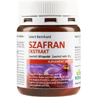 Kräuterhaus Sanct Bernhard Compléments alimentaires extrait de safran (60 gélules) 5576