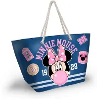 KARACTERMANIA Sac En Toile Disney Minnie Mouse Varsity