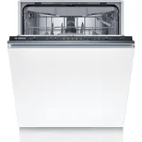 Bosch Serie 2 Smv25ex02e Integrable Third-rack Dishwasher 13 Place Settings Argenté 65 cm / EU Plug 220V