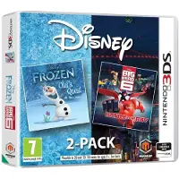 Games 3ds Disney Frozen Big Hero 6 Double Pack Clair PAL