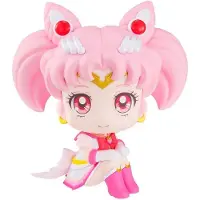 Megahouse Pretty Guardian Sailor Moon Look Up PVC Statue Super Sailor Chibi Moon 11 cm