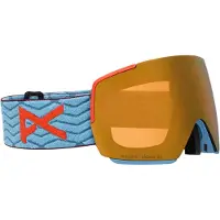 Anon M5+bonus Lens+mfi Face Mask Ski Goggles Bleu Perceive Sunny Bronze/CAT3