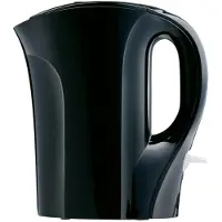 Alpina Kettle 1 Liter - Bouilloire électrique 800-1000W - Arrêt automatique - Protection contre l'ébullition à sec - Noir - Modèle compact