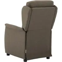 vidaXL Chaise longue Taupe 66,5 x 94 x 101,5 cm Polyester