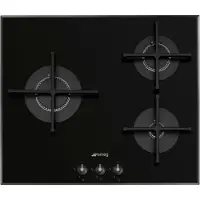 Smeg Pv163b3 Butane Gas Kitchen With Oven 60 Cm 3 Burners Argenté