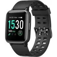 Umax Montre intelligente U-Band P2 Black / 1.3 IPS / Bluetooth 4.2 / nRF52840 / ATM5 / iOS 8.0+ / Android 4.3+ / Veryfit PRO app