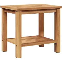 vidaXL Table basse marron 50 X 35 X 45 Cm Teck massif Lumarko