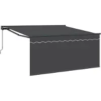 vidaXL Store rétractable anthracite 300 x 250 cm
