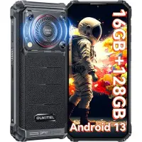 Oukitel Smartphone WP36 8/128 10600 mAh Noir