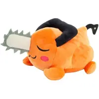 Tomy Chainsaw Man Mocchi-mocchi Pochita Sleeping 20 Cm Teddy Orange