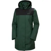 Helly Hansen Vancouver Ins Raincoat Vert L Femme