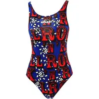 Turbo Rock Pro Resist Swimsuit Rouge,Bleu L Femme