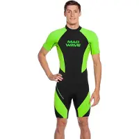 Madwave Opnwtr Hydrostar Dsss Sty Neoprene Short Sleeve Wetsuit Vert S Homme