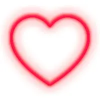 Candy Shock CANDYSHOCK Enseigne lumineuse LED 'Heart