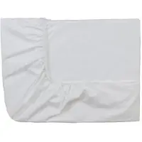 Essix Drap housse percale Royal , matelas épais - Blanc - 90 x 200 cm