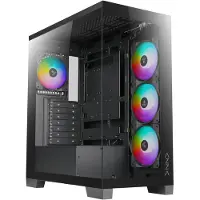 Azza Cove, Midi Tower, PC, Noir, ATX, ITX, Micro-ITX, 17 cm, 40 cm