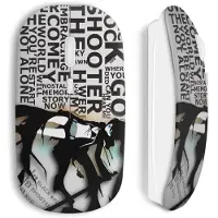 CAPACHEAP Souris Sans Fil Black Rock Shooter Anime