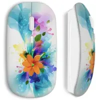 CAPACHEAP Souris Sans Fil Fleurs