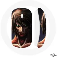 CAPACHEAP Souris Sans Fil poster Eren Yeager Attack on Titan