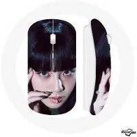 CAPACHEAP Souris Sans Fil Blackpink Born Pink Affiche Teaser Jisoo Comeback Single Pink Venom