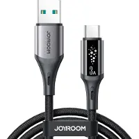 JOYROOM Câble S-A60 StarTalk 3A USB-A - USB-C 1,2 m - noir