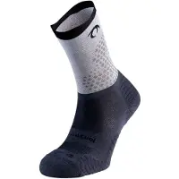 Lurbel Chaussettes Rise Flux Five Gris Noir, Taille M