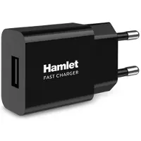 Hamlet XPWCU110 chargeur d'appareils mobiles Universel Noir Secteur Intérieure