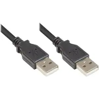 GOOD CONNECTIONS USB2.0 Kabel A-A grau 5m