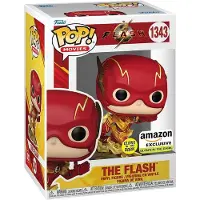 Funko POP! POP Films : POP Films : The Flash- Flash running (Glow in The Dark) - Exclusivité Amazon
