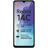 Xiaomi Redmi 14C (6.88'' - 256 Go, 8 Go RAM) Vert