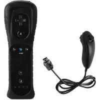 Infoboutik Xcsource 2 En1 Manette Nunchuk Et Télécommande Pour Nintendo Wii Et Wii U Ac443