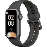 INF Montre connectée avec fréquence cardiaque, tension artérielle Le noir